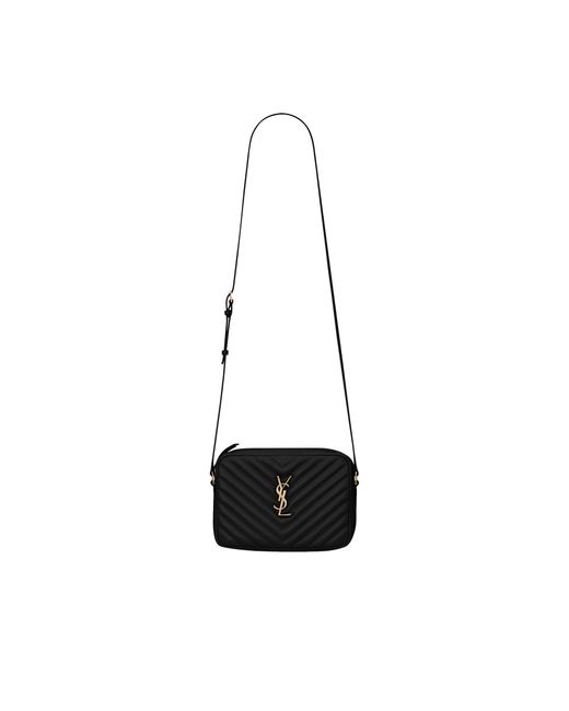 Saint Laurent Black Lou Camera Bag