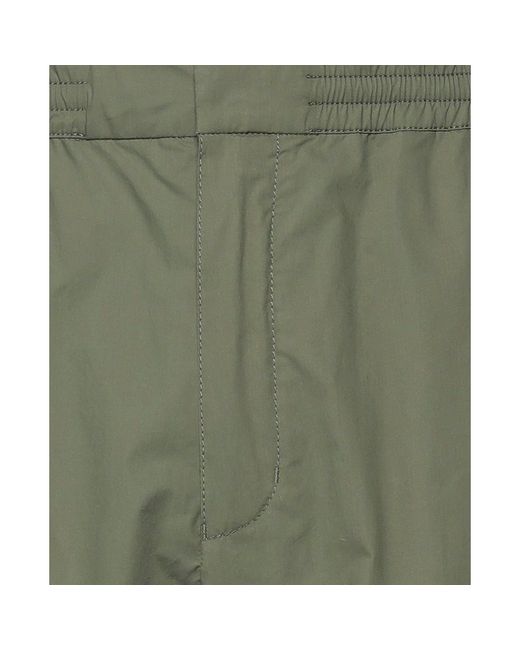 Ambush Green Cotton Bermuda for men
