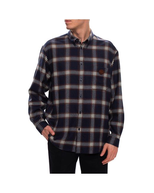Camicia in lana di Gucci in Black da Uomo