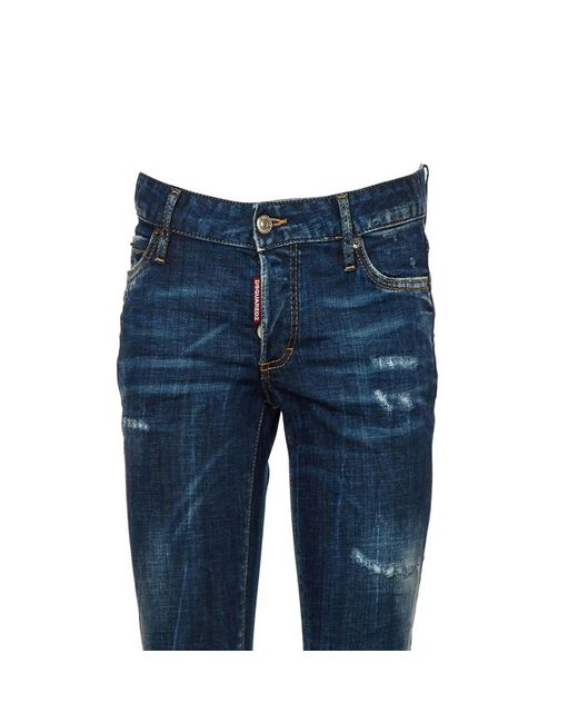 DSquared² Blue Jennifer Denim Jeans