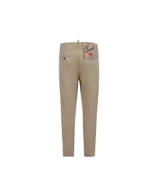 DSquared² Natural Cotton Trousers for men