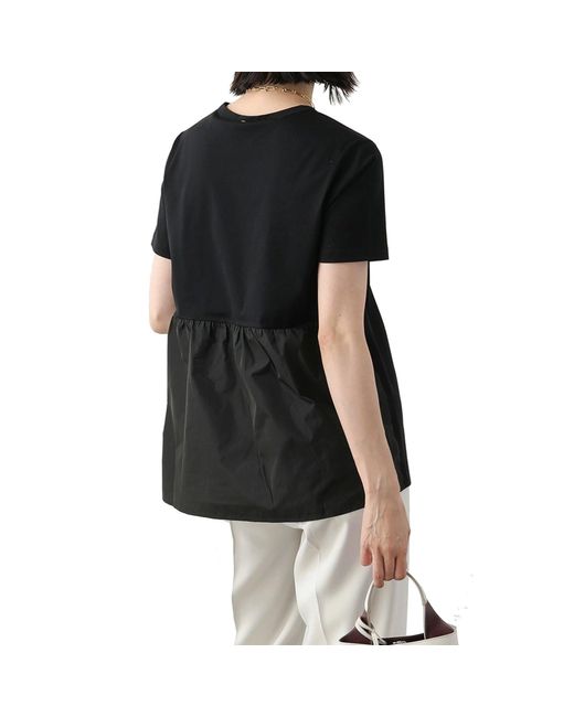 Herno Black Cotton T-Shirt