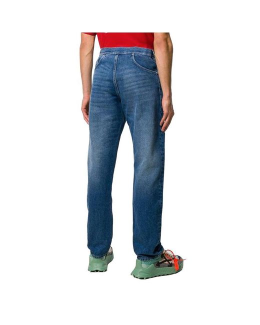 Cruelty Optimistisk I udlandet Burberry Back-to-front Jeans in Blue for Men | Lyst