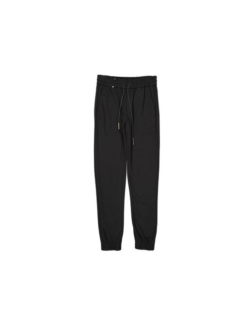 Philipp Plein Black Sophisticated Sweatpants With Embroidered Detailing for men