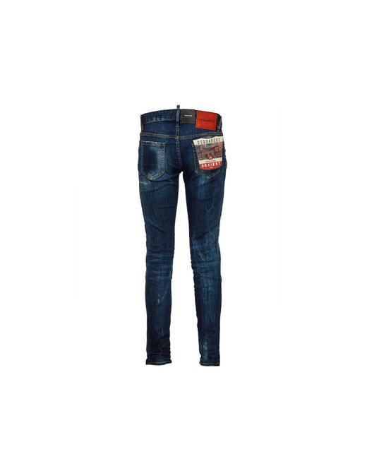 DSquared² Blue Jennifer Denim Jeans