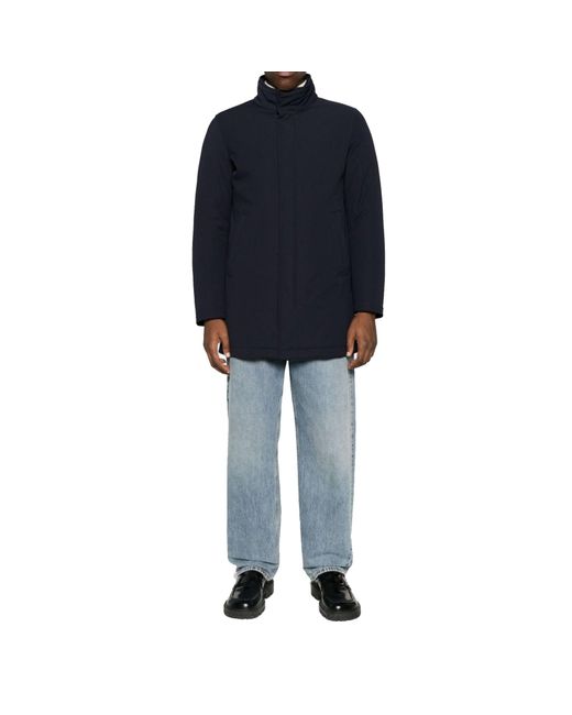 Herno Blue Padded Jacket for men