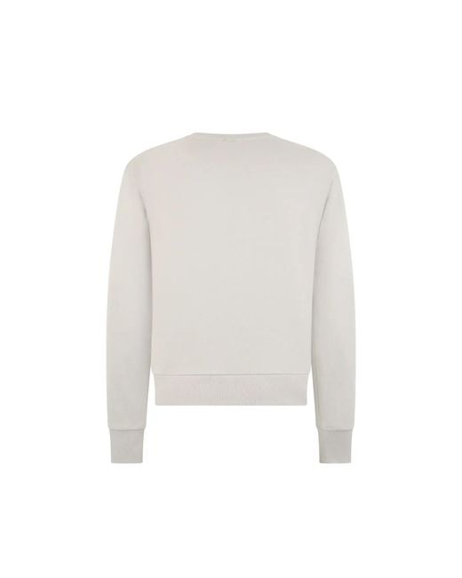Herno White Panelled-Design Sweatshirt for men