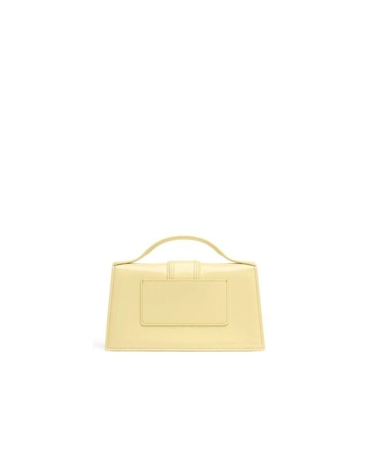 Jacquemus Yellow Le Grand Bambino Shoulder Bag