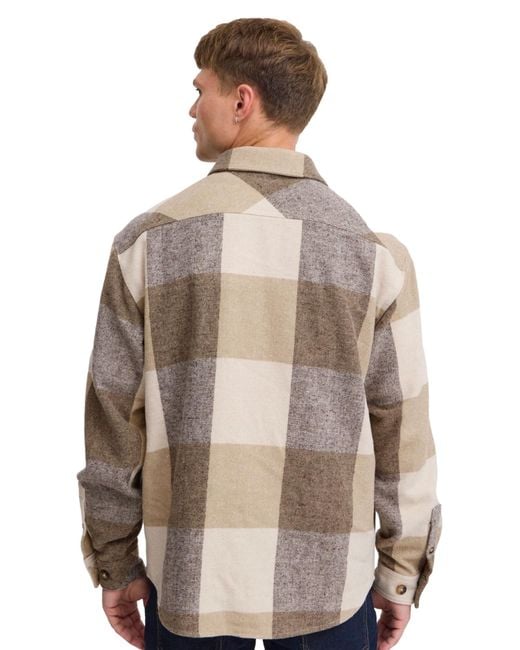 Solid Shirt in het Brown voor heren