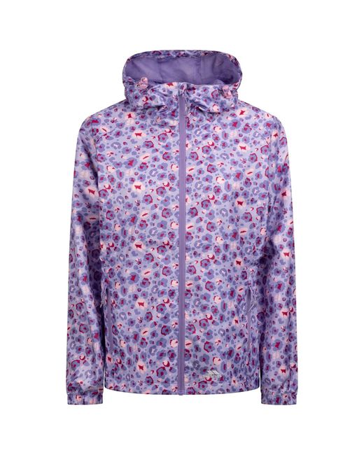 Trespass Purple Ladies Indulge Packaway Jacket (Gelsomino)