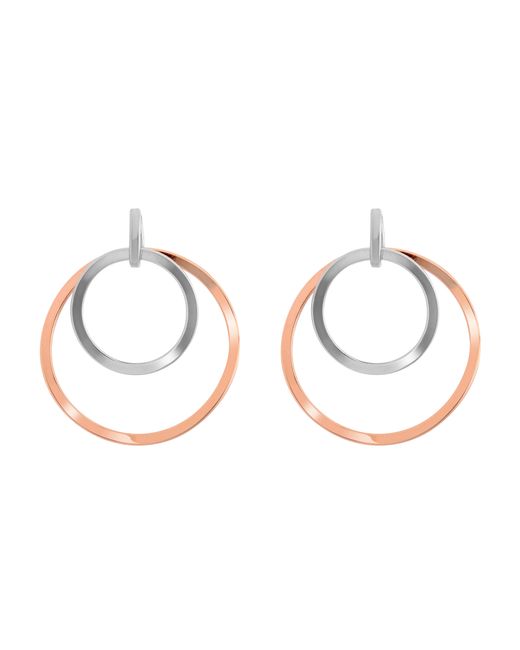 Orphelia Metallic 'Margot' 925 Sterling Drop Earrings