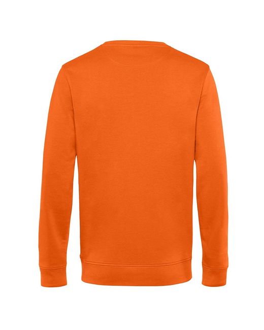 Ballin Amsterdam Est. 2013 Sweaters Basic Sweater in het Orange voor heren