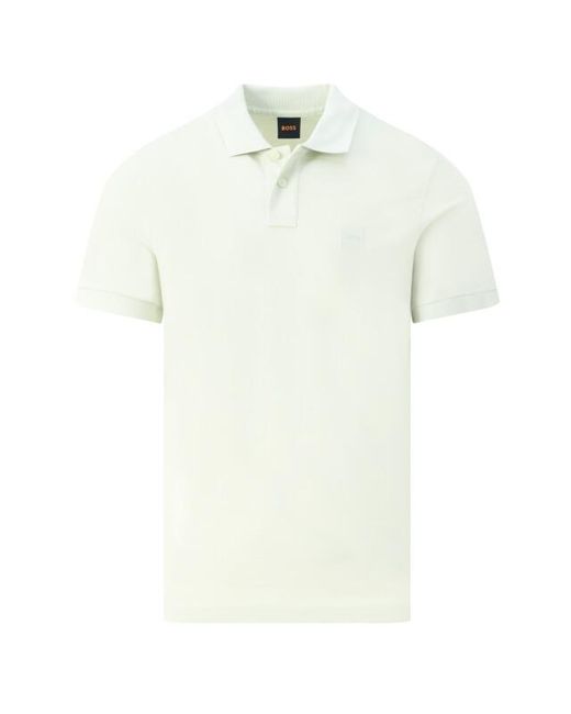 Boss Polo in het White voor heren