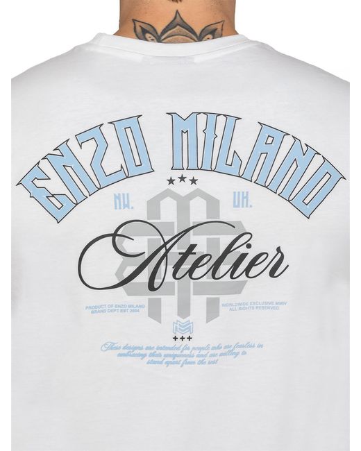 Enzo Milano in het White voor heren