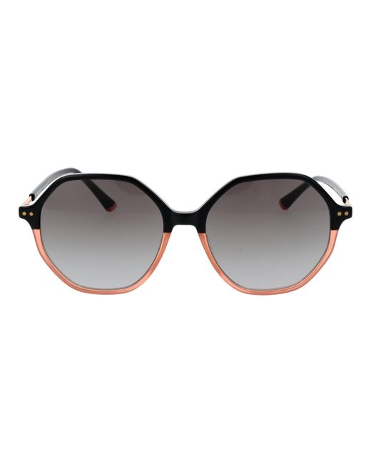 Replay Black Plastic Sunglasses
