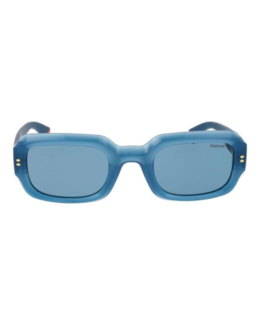Polaroid Blue Plastic Sunglasses