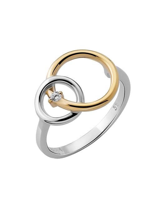 Orphelia Metallic 925 Sterling Ring