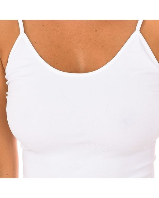 Intimidea Controlbody Tanktop 211475 in het White