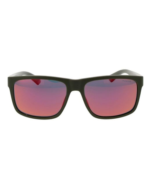Polaroid Multicolor Bicolor Plastic Sunglasses for men