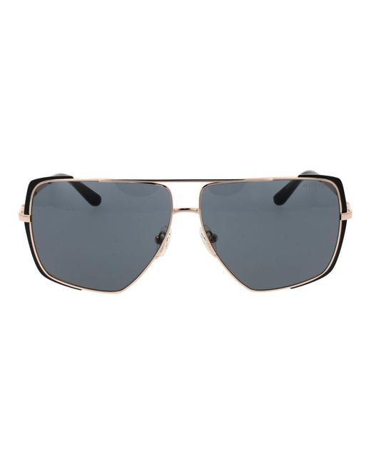 Guess Metallic Metal Sunglasses
