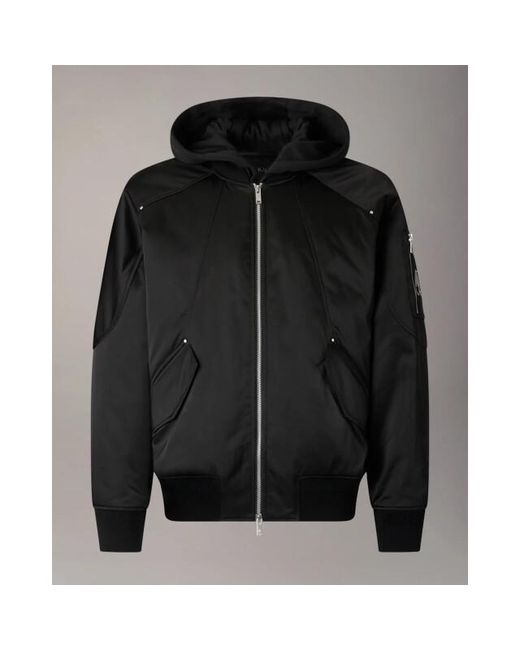 Moose Knuckles Georgie Bomber in het Black voor heren