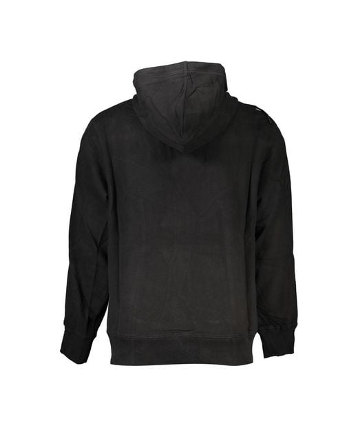 Calvin Klein Hoodies & Sweatvesten ,Zwart ,Katoen Elegante Hoodie in het Black voor heren