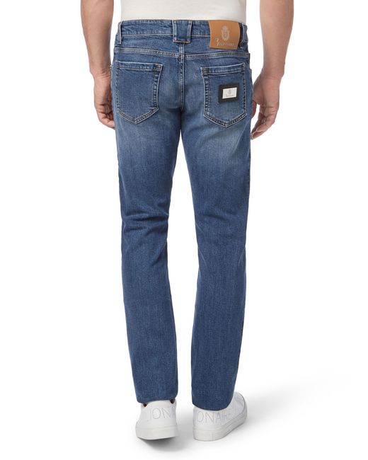 Billionaire Jeans Recht Model Statement in het Blue voor heren