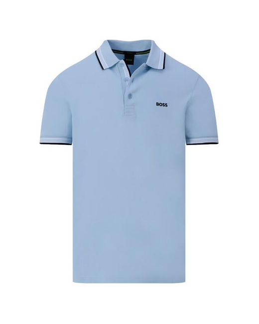 Boss Polo in het Blue voor heren