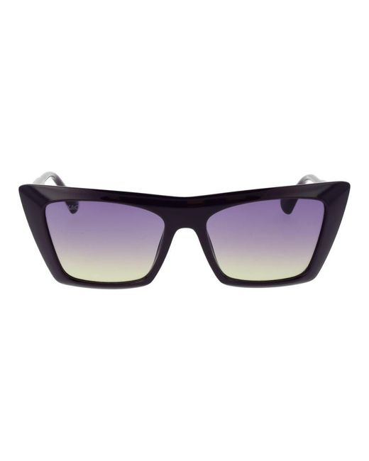 MAX&Co. Purple Plastiksonnenbrille