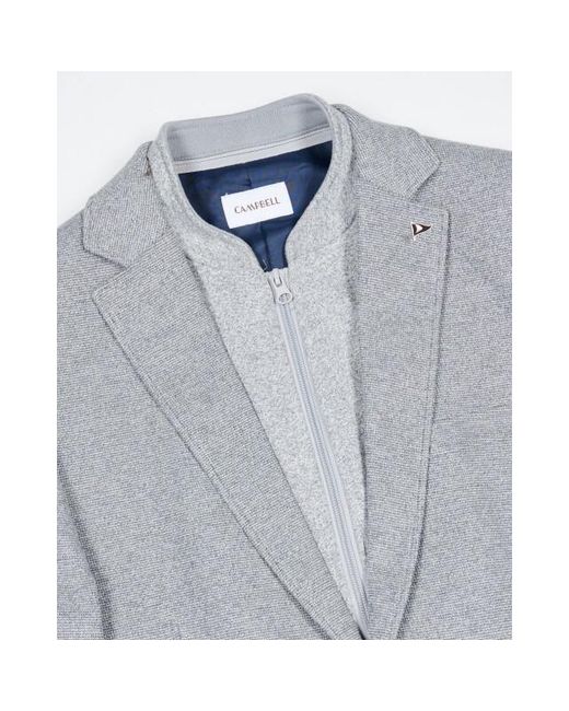 Campbell Silwick Jacket in het Blue voor heren
