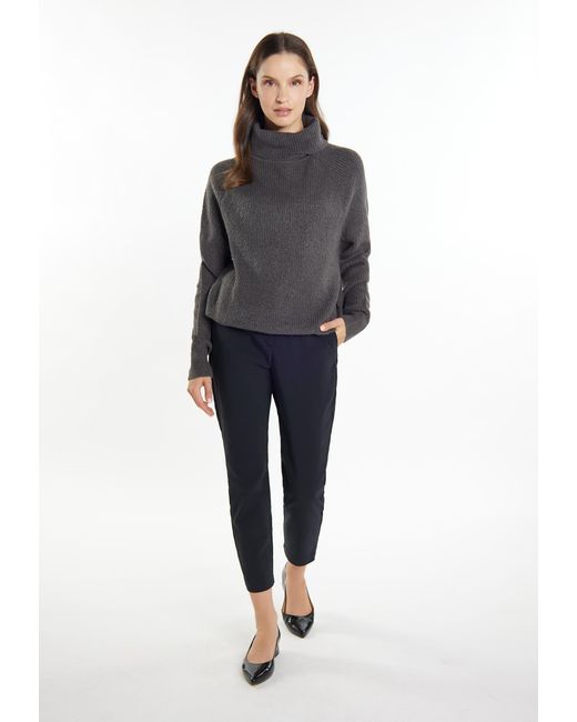 Usha Gray Strickpullover Damen Anthrazit
