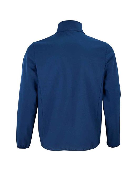 Sol's Falcon Soft Shell Jas (Afgrond) in het Blue voor heren