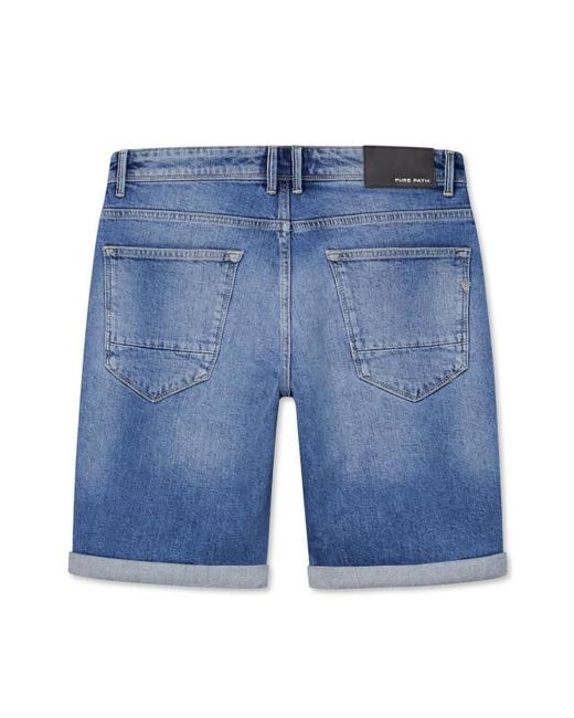 Pure Path Short W1645 in het Blue voor heren