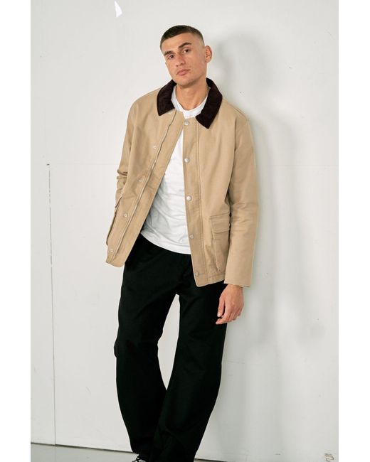 TeeShoppen Twill Jack in het Natural voor heren