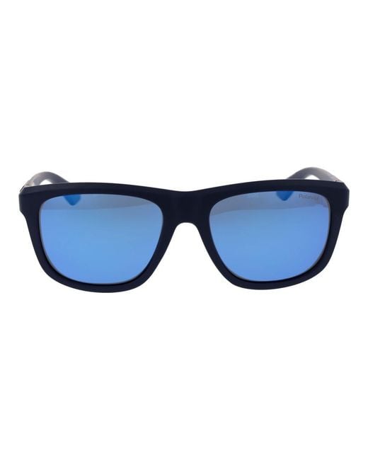Polaroid Blue Plastic Sunglasses