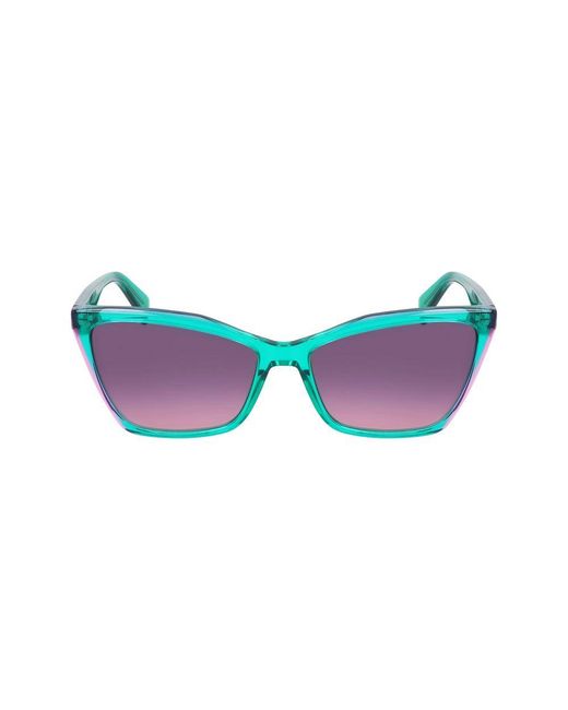 Liu Jo Green Bicolor Acetate Sunglasses
