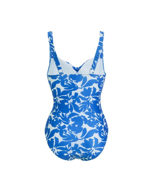 Regatta Sakari Fleur Bloom Buikverstevigende Eendelig Zwempak in het Blue