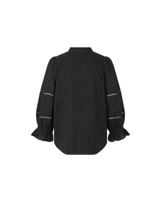 Mbym Calaris-M Blouse in het Black