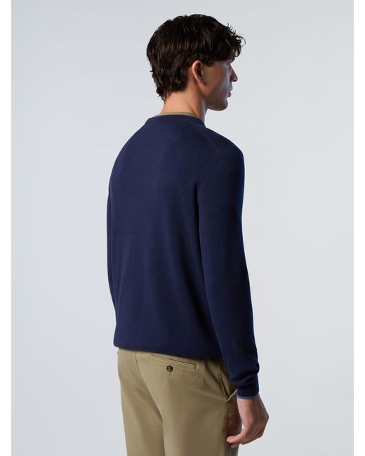 North Sails Pullover Gesticktes Logo in Blue für Herren