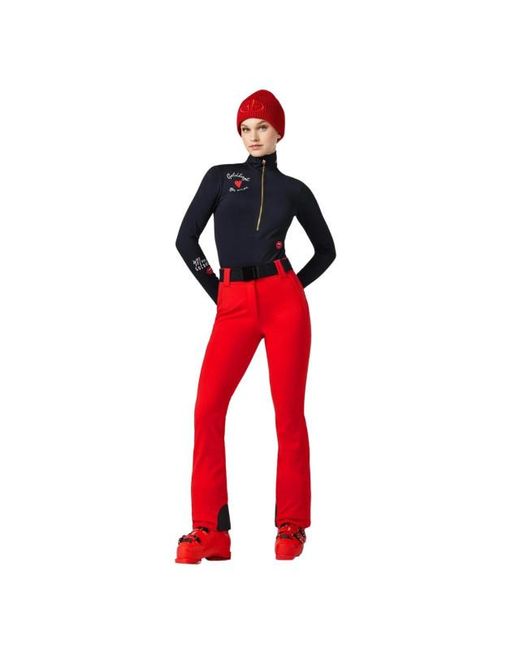 Goldbergh Softshell Broek in het Red