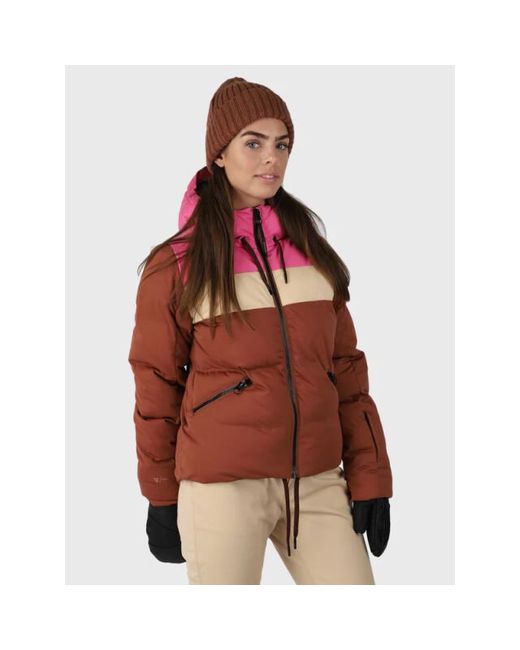 Brunotti Ski Jas in het Pink