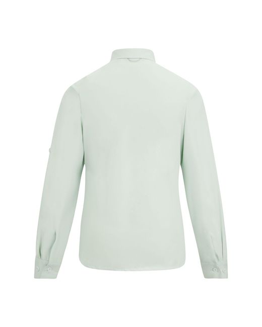 Regatta Blue Ladies Travel Light Anti-Insect Long-Sleeved Shirt (Ocean Mist)