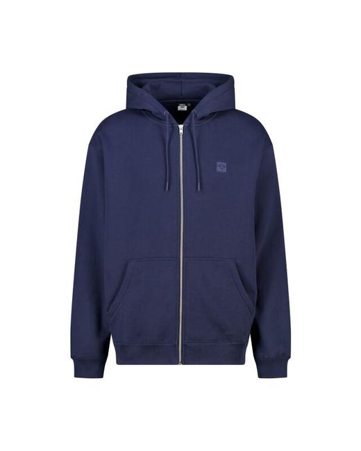 America Today Sealey Full Zip in het Blue voor heren