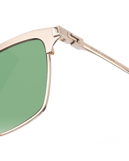 Marc Jacobs Marc-137-S Metalen Zonnebril Met Vierkante Vorm Voor in het Green
