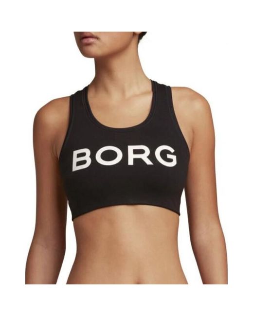 Björn Borg Solid Soft Top Bh in het Black