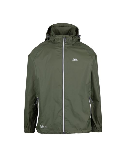 Trespass Green Qikpac X Packaway Jacket (Moss)