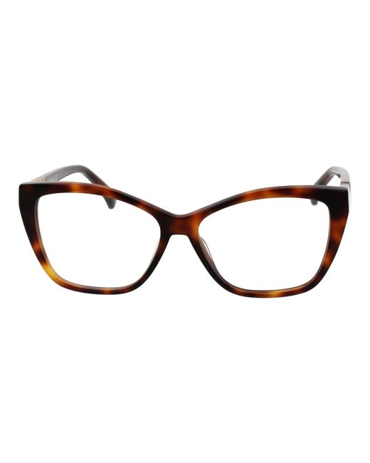 Max Mara Black Acetate Glasses Frame