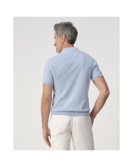 Campbell Polo in het Blue voor heren