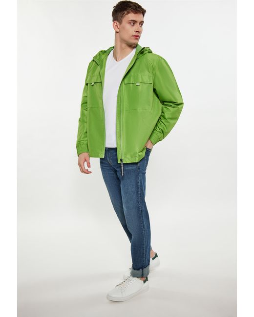Schmuddelwedda Anorak Lichtgroen in het Green voor heren