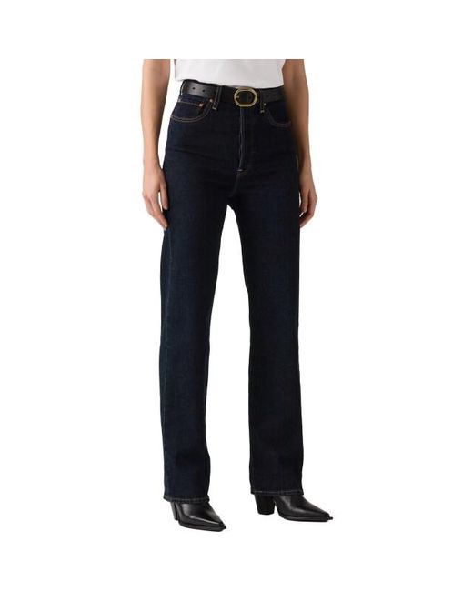 Levi's Levi's Ribcage Full Length Small in het Black